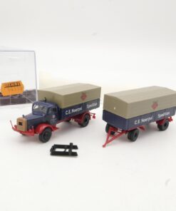 Brekina 1:87 44116 MB 4500 Hängerzug C.E. Noerpel Spedition in OVP RR816