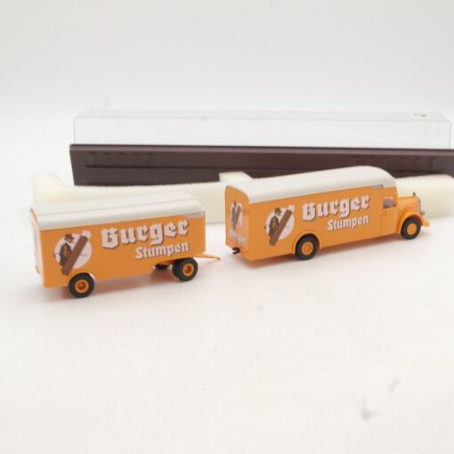 Brekina 1:87 5517 MB Hängerzug Burger Stumpen in OVP QR2417 – Bild 3