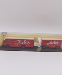 Brekina 1:87 57804 Büssing Burglöwe Hängerzug Hecker KG in OVP EX8543