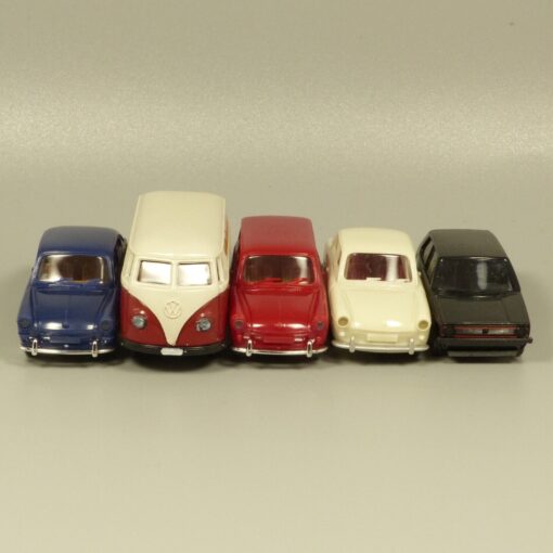 Brekina 1:87 5er-Pack ältere VW Fahrzeugmodelle in Tüte siehe Bilder o. EX5018 – Bild 4
