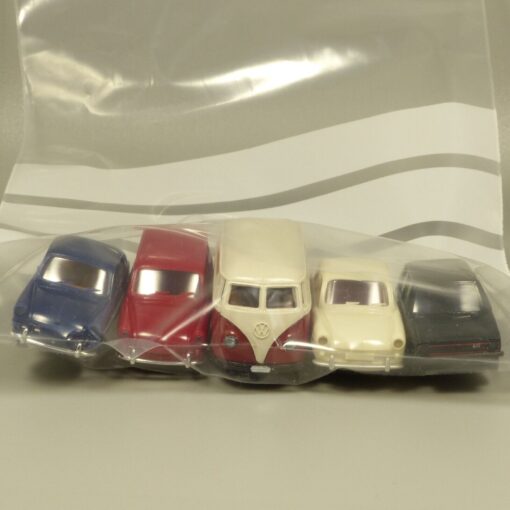 Brekina 1:87 5er-Pack ältere VW Fahrzeugmodelle in Tüte siehe Bilder o. EX5018 – Bild 6