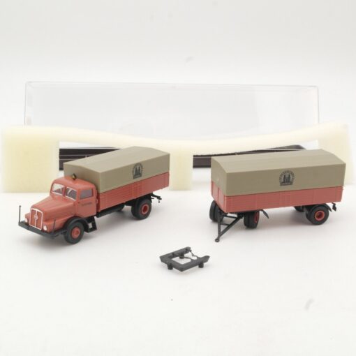 Brekina 1:87 71162 IFA H6 Hängerzug Parafinwerk Vorwärts in OVP QR9271