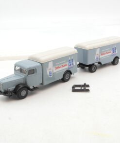 Brekina 1:87 7410 Büssing 8000 Hängerzug Kölner Zucker Kandis in OVP RF9288