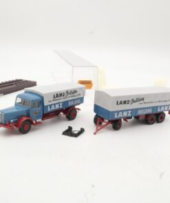 Brekina 1:87 74503 Büssing 8000 Hängerzug Lanz-Bulldog in OVP RR839