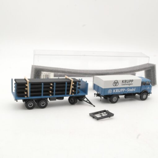 Brekina 1:87 84121 Krupp LF 980 Sattelzug Krupp Stahl in OVP RR859 – Bild 3