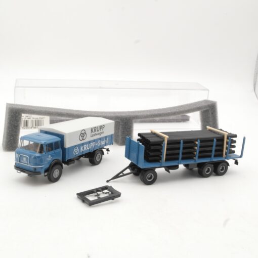 Brekina 1:87 84121 Krupp LF 980 Sattelzug Krupp Stahl in OVP RR859