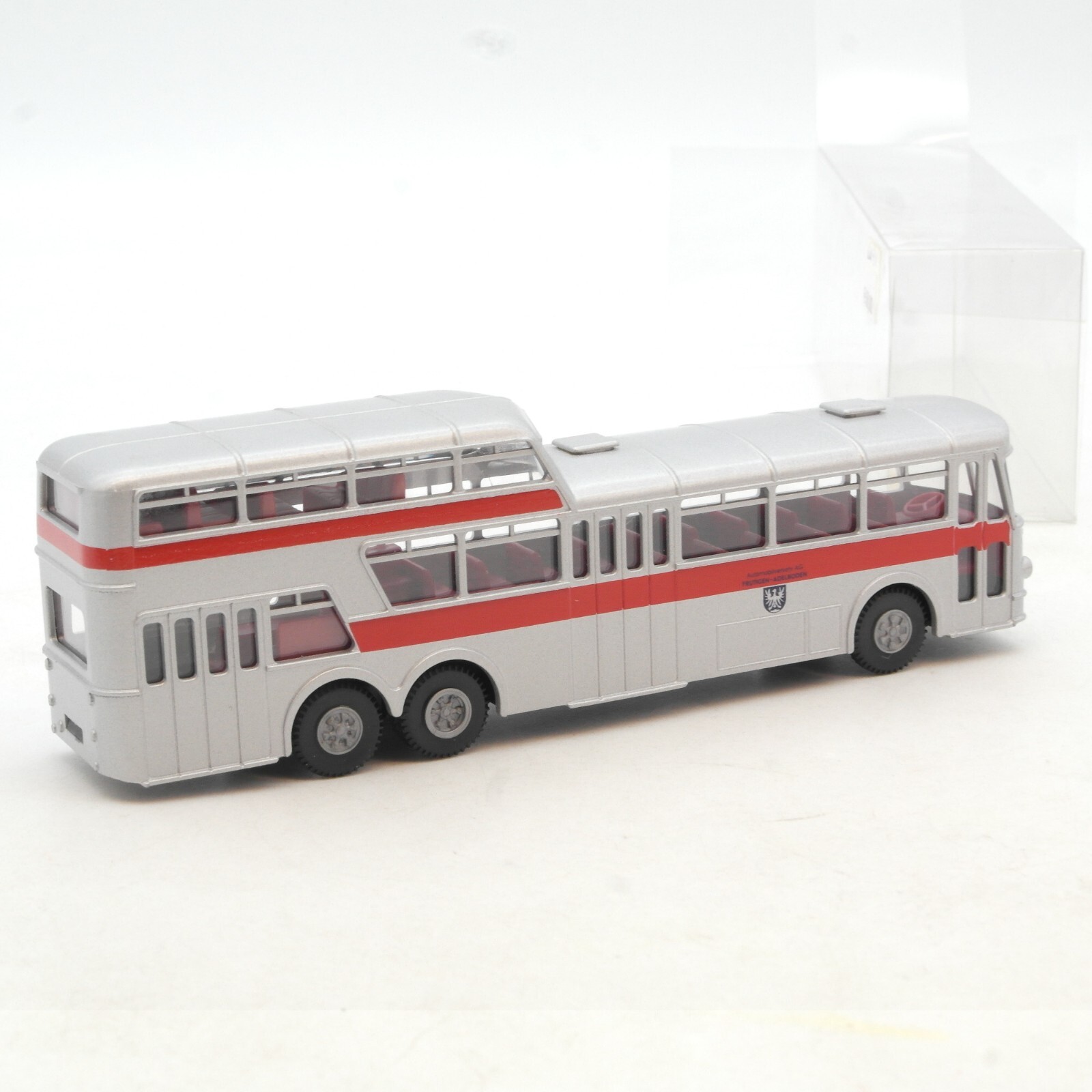 Brekina 1:87 Büssing 1 1/2 Decker Bus Frutigen Adelboden in EVP RG56 – Bild 3