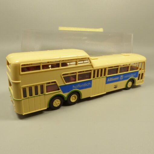 Brekina 1:87 Büssing Anderthalbdecker Stadtbus Alianz in OVP EX7188 – Bild 3