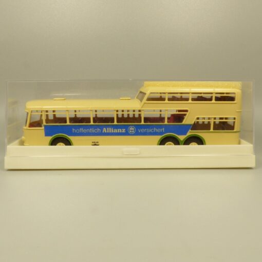 Brekina 1:87 Büssing Anderthalbdecker Stadtbus Alianz in OVP EX7188 – Bild 4