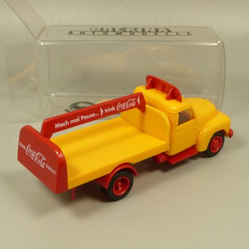 Brekina 1:87 Hanomag L 28 Getränkewagen Coca-Cola in OVP EX7252 – Bild 3