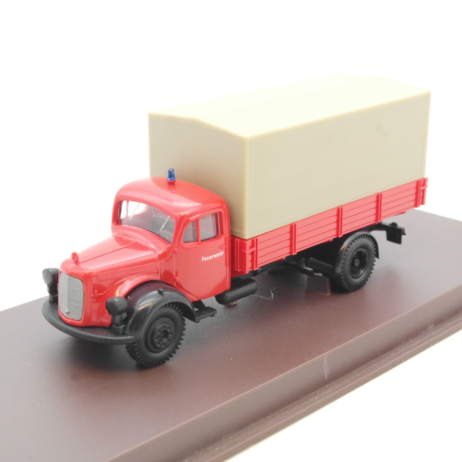 Brekina 1:87 MB L 311 Lkw Pritsche Feuerwehr in OVP RF9585