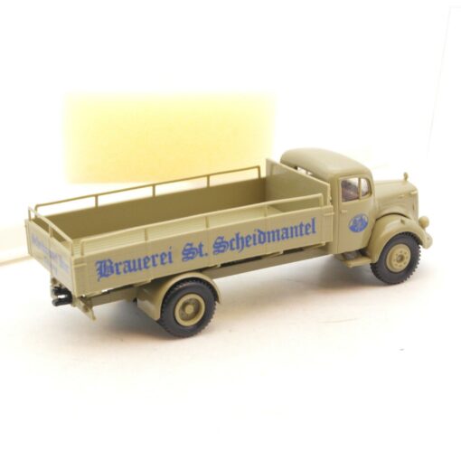 Brekina 1:87 MB Pritsche Brauerei Scheidmantel in OVP RG264 – Bild 3
