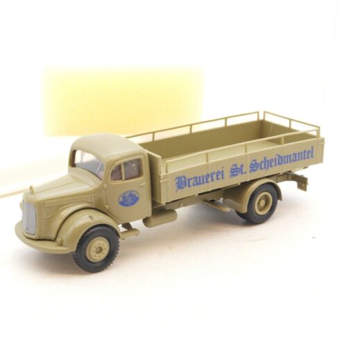 Brekina 1:87 MB Pritsche Brauerei Scheidmantel in OVP RG264