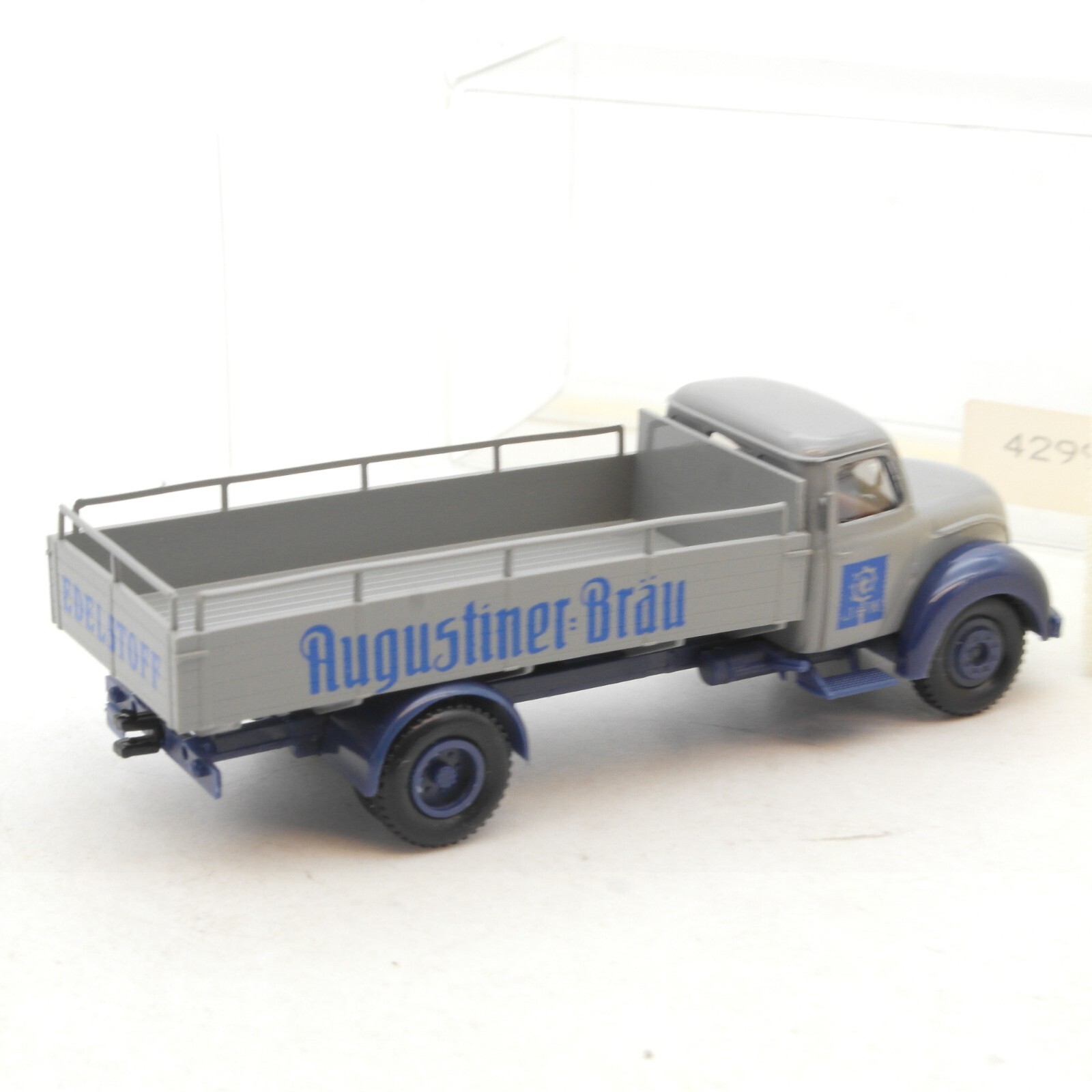 Brekina 1:87 Magirus Rundhauber Pritsche Augustiner Bräu in EVP RG877 – Bild 3