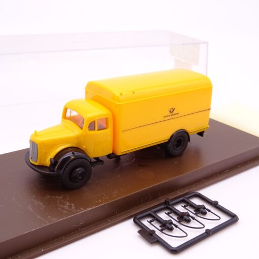 Brekina 1:87 Mercedes Benz L 311 Koffer LKW Post in EVP QR3398