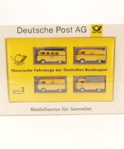 Brekina 1:87 Serie 3 Set VW Transporter T1 Deutsche Bundespost in OVP RG7171