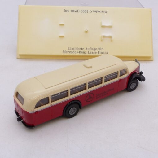 Brekina 1:87 Sondermodell: Mercedes O 5000 Lease Finanz, in OVP EB8722 – Bild 3