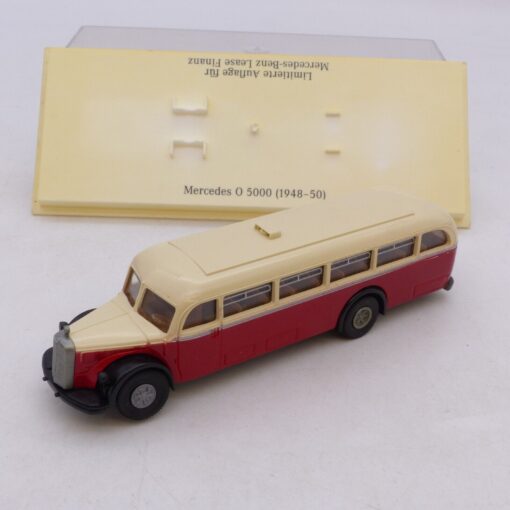 Brekina 1:87 Sondermodell: Mercedes O 5000 Lease Finanz, in OVP EB8722