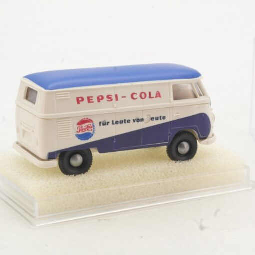 Brekina 1:87 VW T1 Pepsi Cola für Leute von Heute in OVP QR2822 – Bild 3