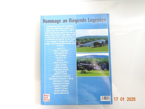 Buch Warbirds Historische Militärflugzeuge Jürgen Gaßebner CK5352 o. – Bild 3