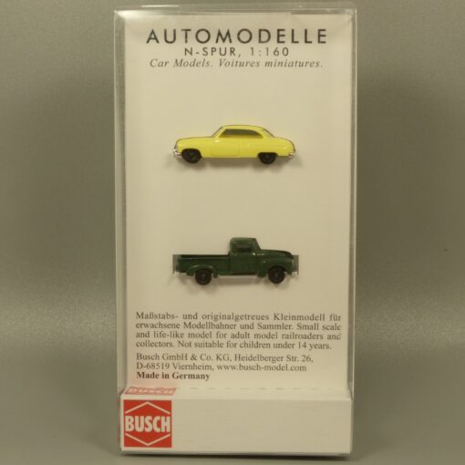 Busch 1:160 N 8320 Chevrolet Pick up und Buick ´50 in OVP EX6347 – Bild 3
