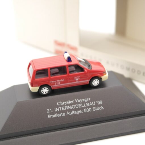 Busch 1:87 SoMo Chrysler Voyager Intermodellbau 99 limitiert in OVP RI829 – Bild 3