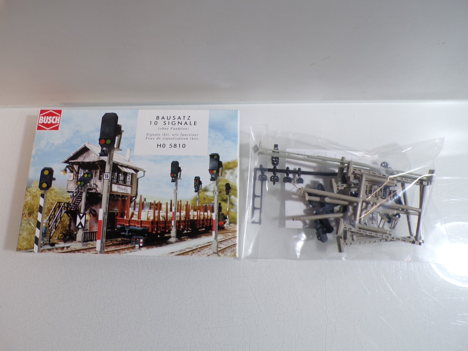 Busch H0 5810 Bausatz Signale siehe Foto in OVP PK2889 – Bild 3
