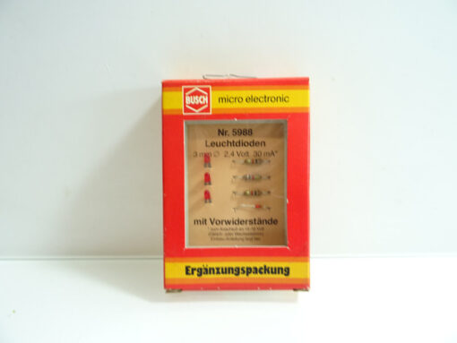 Busch H0 5988 Ergänzungspackung für Leuchtdioden siehe Foto in OVP C2082