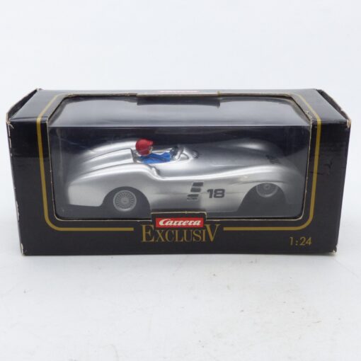 Carrera Exclusiv 1:24 20409 Mercedes Silberpfeil metallic #18 in OVP EX6722 – Bild 7