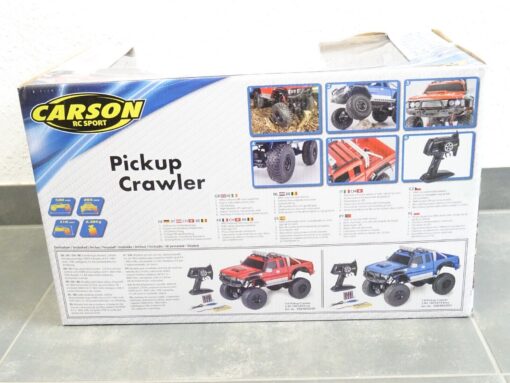Carson 1:8 Nr.: 500404241 PickUp Crawler RC blau, in OVP EX2655 – Bild 4