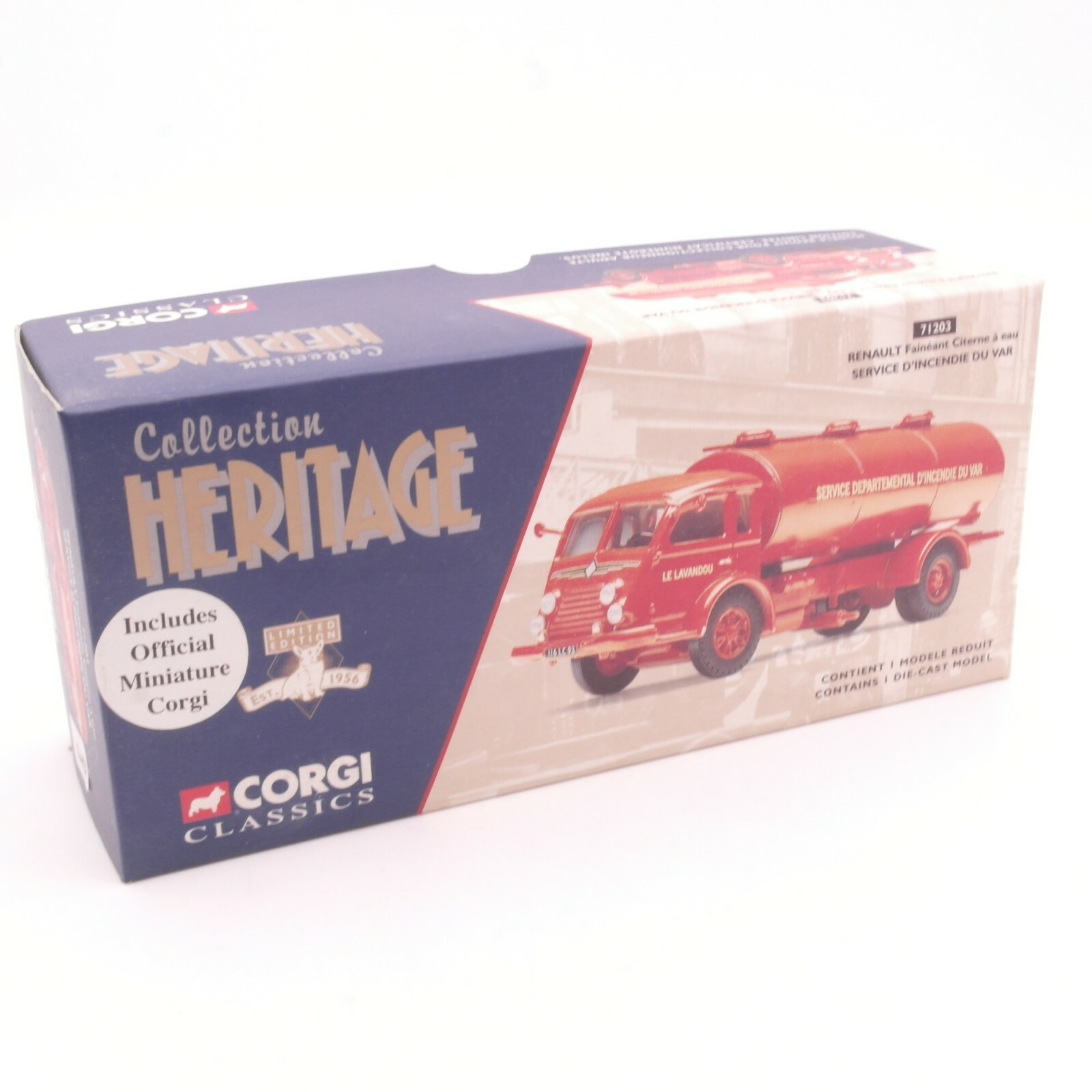 Corgi 1:50 71203 Renault Faineant Citerne a Eau Service D'Incendi in OVP RT9038 – Bild 5