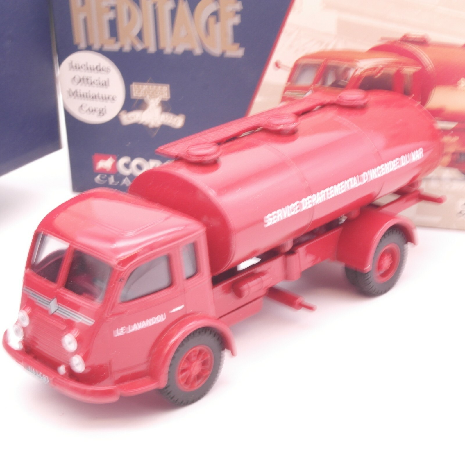 Corgi 1:50 71203 Renault Faineant Citerne a Eau Service D'Incendi in OVP RT9038