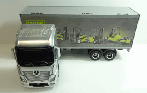 Dickie Mercedes Benz Actros mit Auflieger siehe Foto CK1948 o. – Bild 5