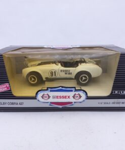 ERTL 1:18 7424 Shelby Cobra 427 #91 ESSEX WIRE weiß 1965 in OVP EX8300