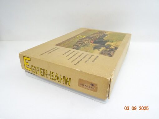 Egger-Bahn H0e 501 Startset Feldbahn Kipp-Lore in OVP JL2769 – Bild 3
