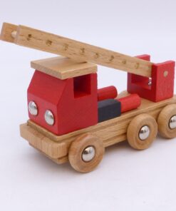 Erzgebirge - Handarbeit: Leiterwagen der Feuerwehr, siehe Bilder o. EB6707