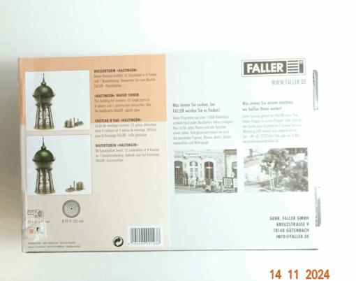 Faller H0 120143 Wasserturm Haltingen siehe Foto in OVP CK4007 – Bild 3