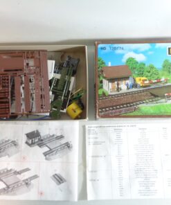 Faller H0 120174 Bahnübergang mit Wärterhaus , Motor s. Foto in OVP PK1551