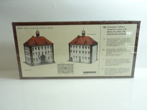 Faller H0 130924 Bausatz Kleinstadt-Rathaus neuwertig in OVP QR4087 – Bild 3