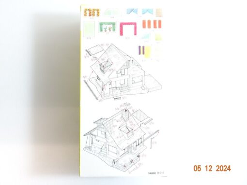 Faller H0 B 214 Einfamilienhaus 60-70er Jahre siehe Foto in OVP CK4650 – Bild 3