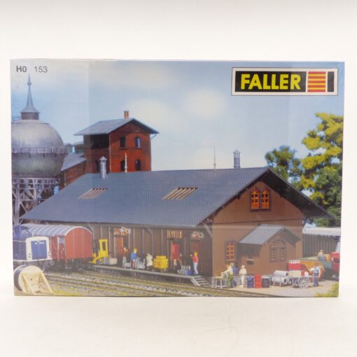 Faller H0 Bausatz 153 Güterschuppen in ungeöffneter OVP EX5246