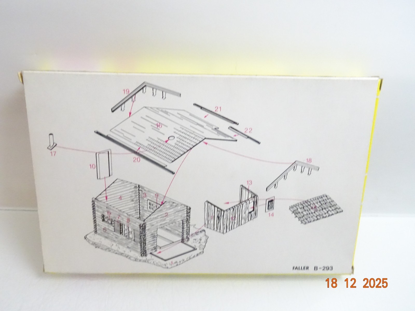 Faller H0 Bausatz B-293 Berghütte in OVP PK3216 – Bild 3