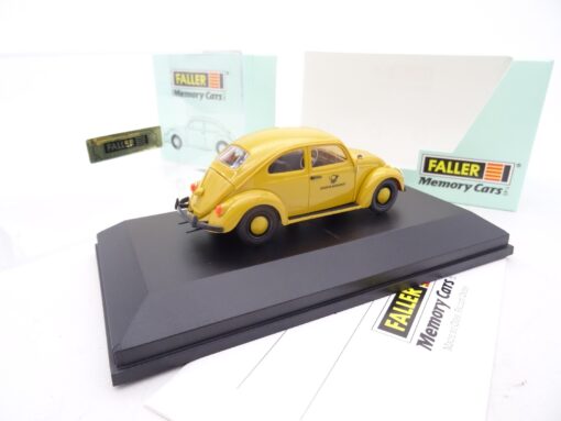 Faller Memory Cars 1:43 4357 VW Käfer Baujahr 1962 Post in OVP RR1443 – Bild 3