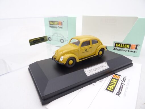 Faller Memory Cars 1:43 4357 VW Käfer Baujahr 1962 Post in OVP RR1443