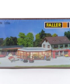 Faller Spur N Bausatz Nr.: 2206 Autohaus Dengler - ungeöffnet, in OVP EX2565