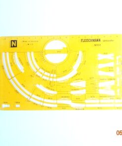Fleischmann 9951 piccolo Spur N Gleisschablone siehe Foto CK5789 o.