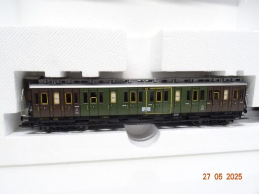 Fleischmann H0 1890 Wagen-Set 4tlg. Preußischer Personenzug in OVP JL815 – Bild 3