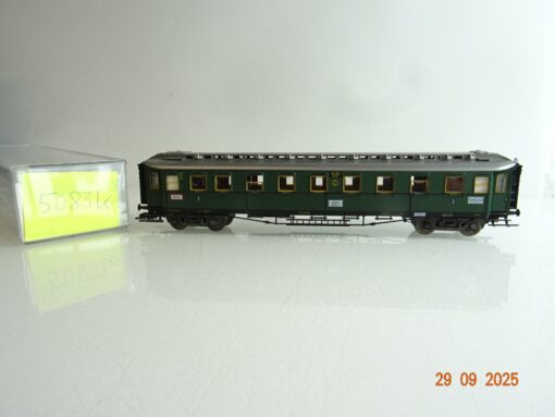 Fleischmann H0 5083K Personenwagen 3.Kl. der DRG in OVP BH222