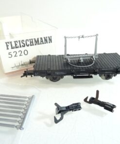 Fleischmann H0 5220 Drehschemelwagen der DB in OVP RR896