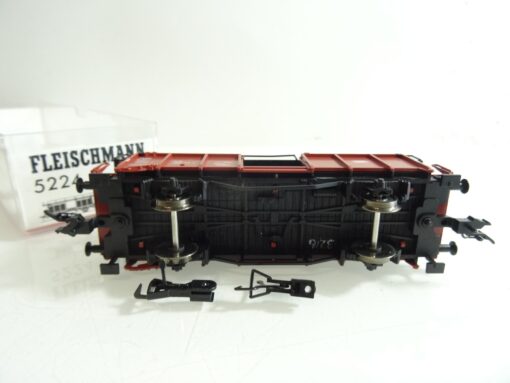 Fleischmann H0 5224 Autotransportwagen mit PKW der DB in OVP RR716 – Bild 4